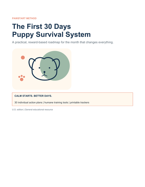 The First 30 Days Puppy Survival System